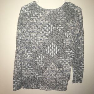 Long sleeve print shirt